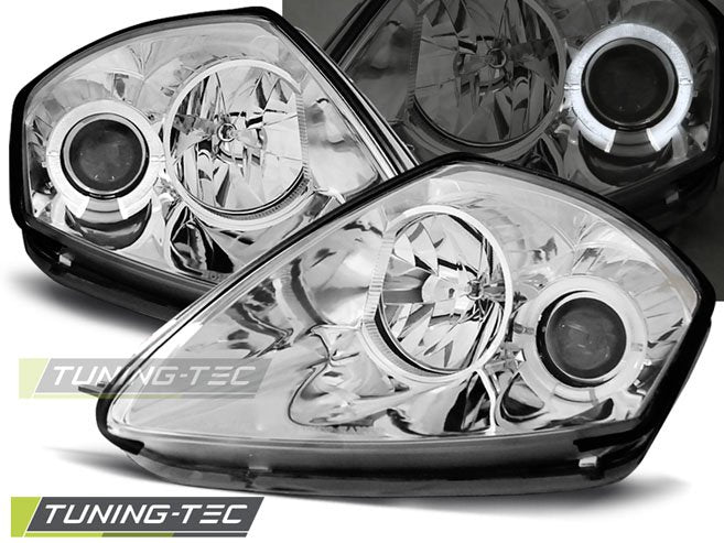 Faruri Angel Eyes pentru MITSUBISHI ECLIPSE D50 00-05 Tuning-Tec - LPMI05