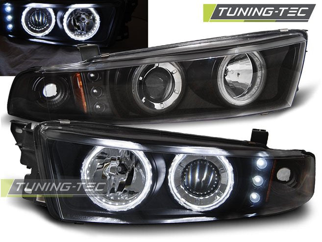 Faruri Angel Eyes pentru MITSUBISHI GALANT 8 (EA0) 96-06 Tuning-Tec - LPMI14