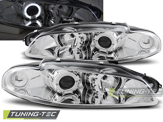Faruri Angel Eyes pentru Mitsubishi Eclipse 1997-12.1998 Tuning-Tec - LPMI03