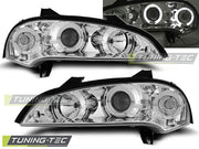Faruri Angel Eyes pentru OPEL TIGRA 09.94-12.00 Tuning-Tec - LPOP11