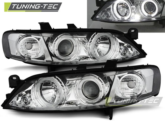 Faruri Angel Eyes pentru OPEL VECTRA B 11.95-12.98 Tuning-Tec - LPOP20
