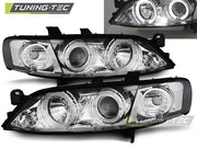 Faruri Angel Eyes pentru OPEL VECTRA B 11.95-12.98 Tuning-Tec - LPOP20