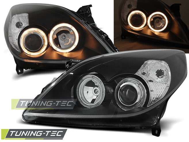 Faruri Angel Eyes pentru OPEL VECTRA C 09.05-08 Tuning-Tec - LPOP66