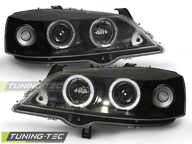 Faruri Angel Eyes pentru Opel Astra G Tuning-Tec - LPOP19