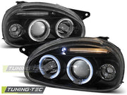 Faruri Angel Eyes pentru Opel Corsa B 02.1993-10.2000 Tuning-Tec - LPOP27