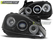 Faruri Angel Eyes pentru Opel Corsa C Tuning-Tec - LPOP29