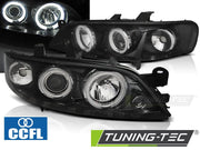Faruri Angel Eyes pentru Opel Vectra B 99-03.02 Tuning-Tec - LPOPA7