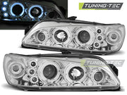 Faruri Angel Eyes pentru PEUGEOT 306 05.97-03.01 Tuning-Tec - LPPE16