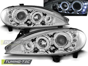 Faruri Angel Eyes pentru RENAULT MEGANE 03.99-10.02 Tuning-Tec - LPRE09