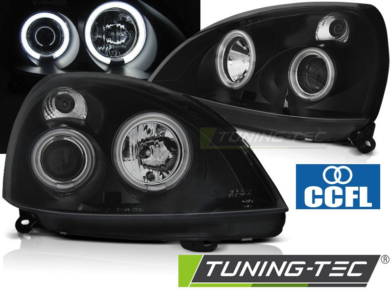 Faruri Angel Eyes pentru Renault Clio II 06.01-09.05 Tuning-Tec - LPRE34