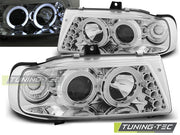 Faruri Angel Eyes pentru Seat Ibiza/Cordoba, Vw Polo Tuning-Tec - LPSE03