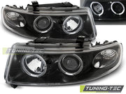 Faruri Angel Eyes pentru Seat Leon, Toledo 04.1999-08.2004 Tuning-Tec - LPSE02