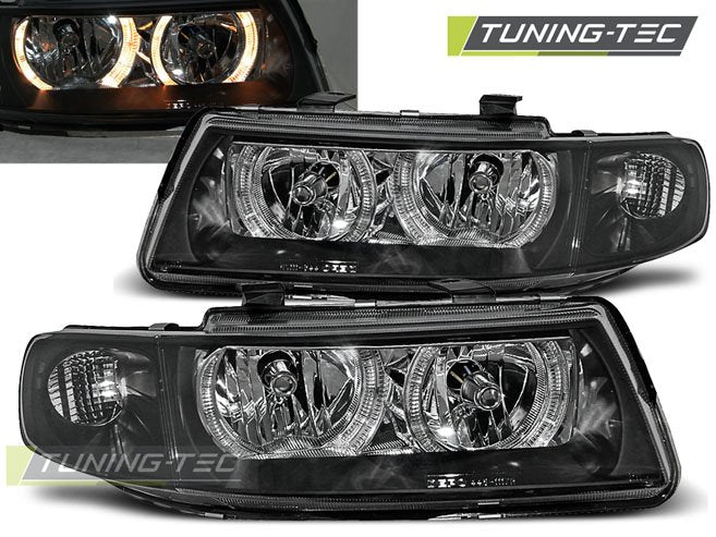 Faruri Angel Eyes pentru Seat Leon, Toledo 04.1999-08.2004 Tuning-Tec - LPSE06