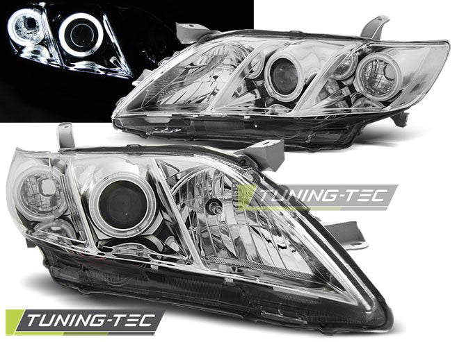 Faruri Angel Eyes pentru TOYOTA CAMRY 6 XV40 06-09 Tuning-Tec - LPTO09