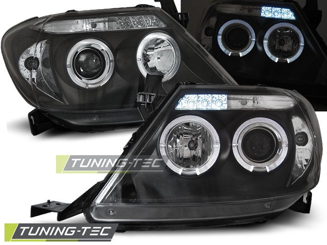 Faruri Angel Eyes pentru TOYOTA HILUX 05-11 Tuning-Tec - LPTO08