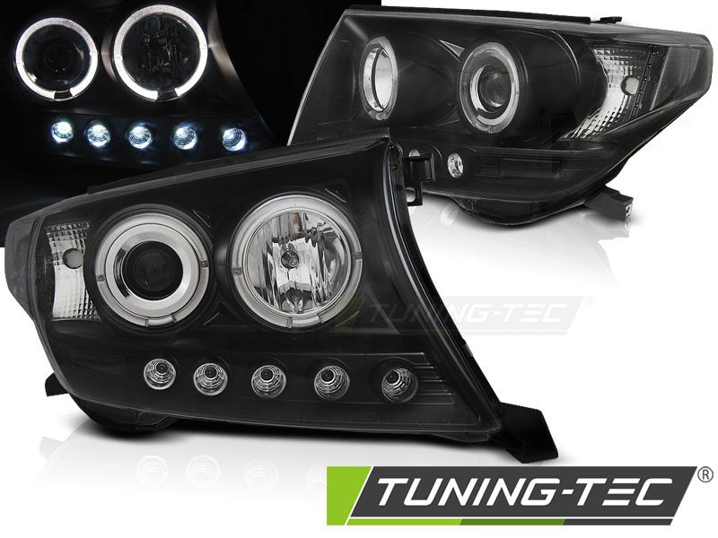 Faruri Angel Eyes pentru Toyota Land Cruiser FJ200 07-12 Tuning-Tec - LPTO33