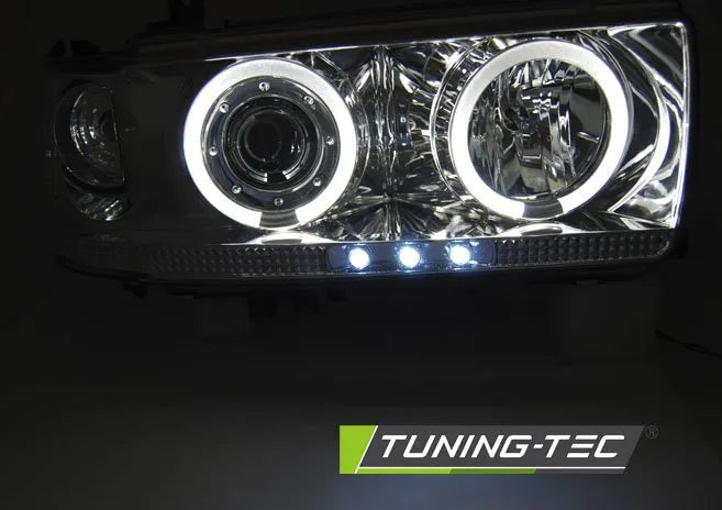 Faruri Angel Eyes pentru Toyota Land Cruiser Fj80 Tuning-Tec - LPTO26