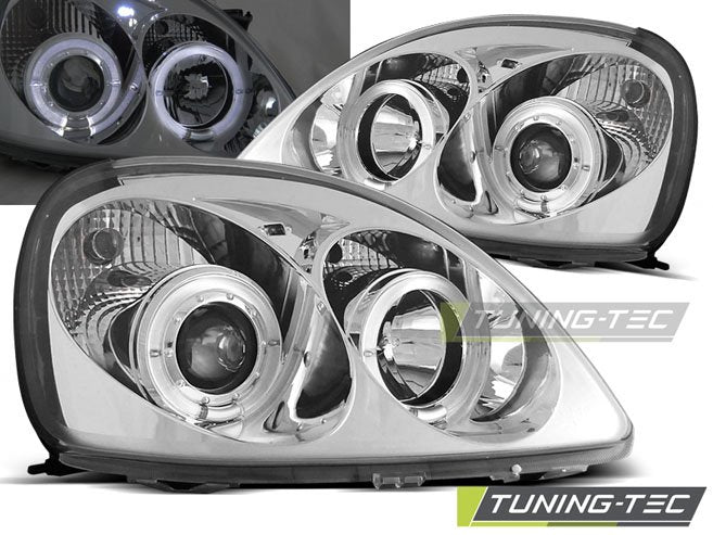 Faruri Angel Eyes pentru Toyota Yaris 04.1999-09.2003 Tuning-Tec - LPTO01