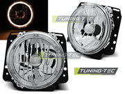 Faruri Angel Eyes pentru VW Golf II Tuning-Tec - LPVWH4