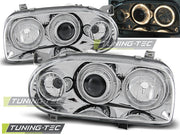 Faruri Angel Eyes pentru Volkswagen Golf III 09.1991-08.1997 Tuning-Tec - LPVW47