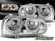 Faruri Angel Eyes pentru Volkswagen Golf III Tuning-Tec - LPVW01