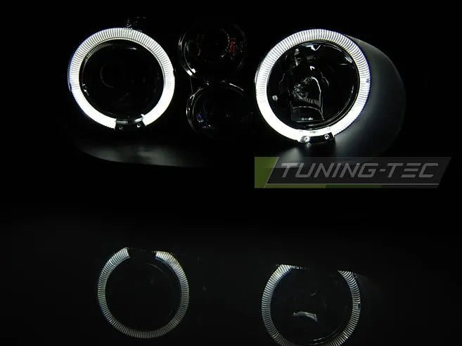 Faruri Angel Eyes pentru Volkswagen Golf IV Tuning-Tec - LPVW60