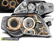 Faruri Angel Eyes pentru Volkswagen Passat 3C 03.2005-2010 Tuning-Tec - LPVWC5