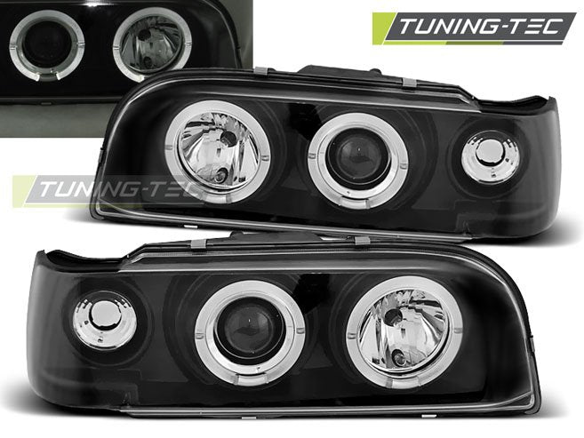 Faruri Angel Eyes pentru Volvo 850 92-12.96 Tuning-Tec - LPVO04