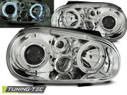 Faruri Angel Eyes pentru Vw Golf IV 09.97-09.03 Tuning-Tec - LPVW65