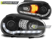 Faruri Angel Eyes pentru Vw Golf IV 09.97-09.03 Tuning-Tec - LPVWB2