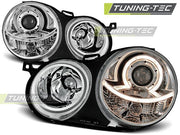 Faruri Angel Eyes pentru Vw Polo 9N 11.01-04.05 Tuning-Tec - LPVW58