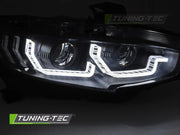 Faruri BLACK DRL SEQ pentru HONDA CIVIC X 16-21 - LPHO34