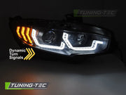 Faruri BLACK DRL SEQ pentru HONDA CIVIC X 16-21 - LPHO34