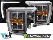 Faruri BLACK DRL pentru FORD F150 MK14 20-23 - LPFOA4