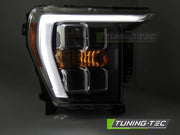 Faruri BLACK DRL pentru FORD F150 MK14 20-23 - LPFOA4