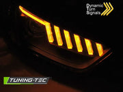 Faruri BLACK LED pentru AUDI A4 B8 12-15 - LPAUG0