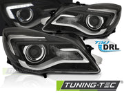 Faruri BLACK LED pentru OPEL INSIGNIA 13-17 - LPOPB2