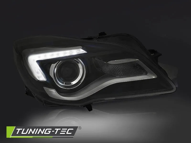 Faruri BLACK LED pentru OPEL INSIGNIA 13-17 - LPOPB2