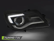 Faruri BLACK LED pentru OPEL INSIGNIA 13-17 - LPOPB2