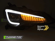 Faruri BLACK TUBE LED pentru TOYOTA GT86 12-21 - LPTO42