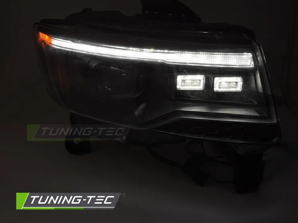 Faruri BLACK TUBE LIGHT SEQ HID pentru JEEP GRAND CHEROKEE 14-21 - LPCH38