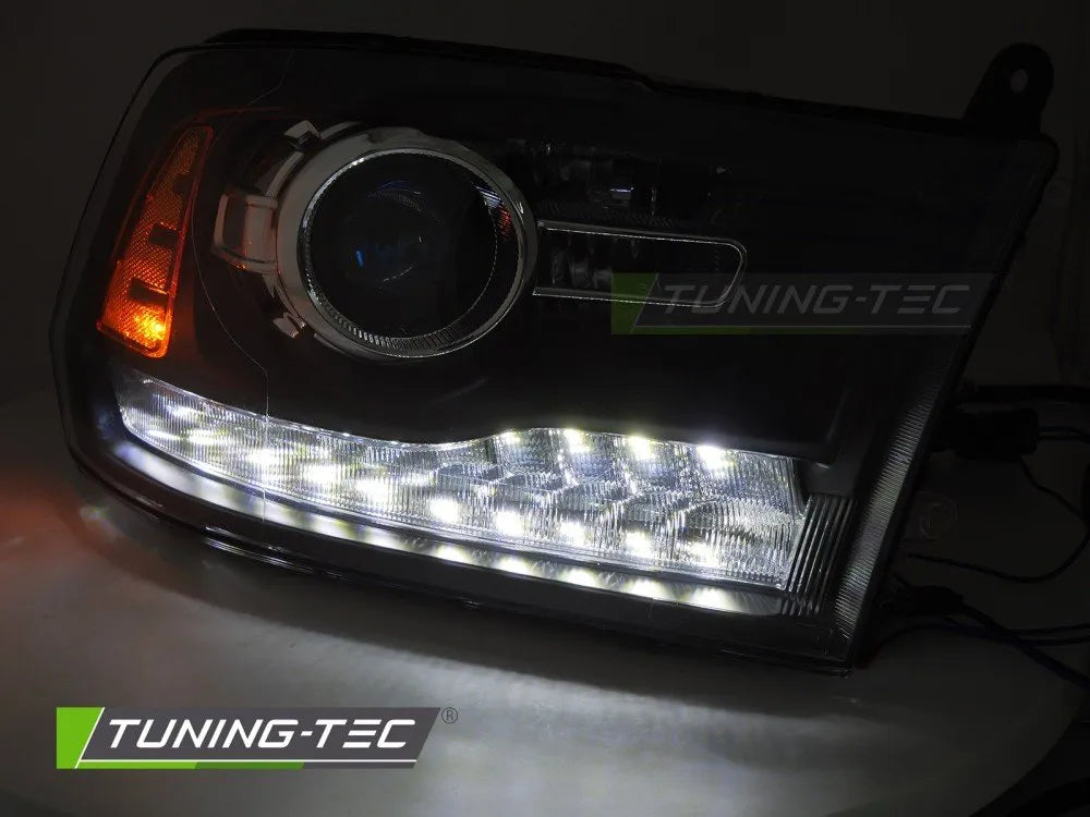Faruri BLACK pentru DODGE RAM 09-18 - LPDO43