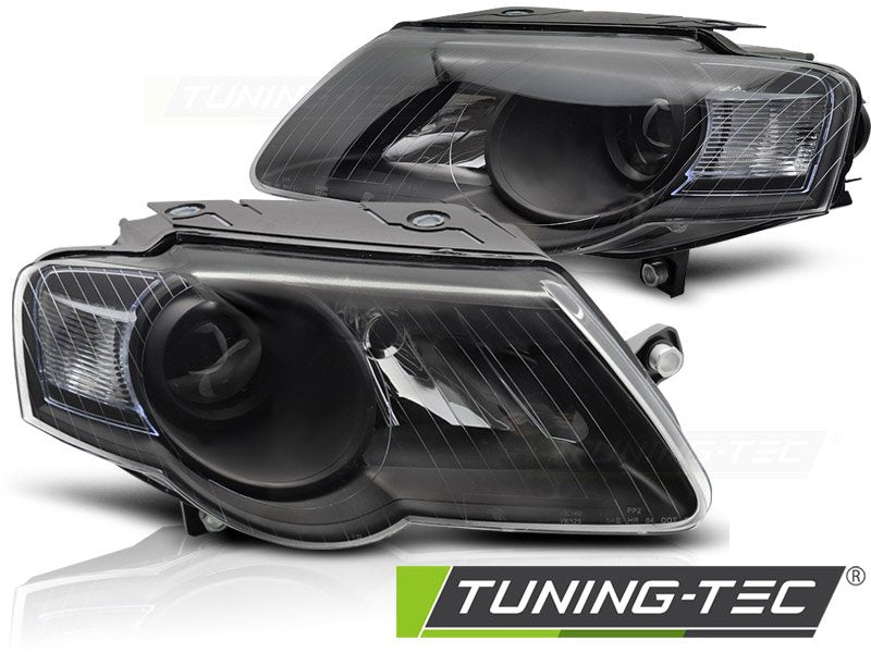 Faruri BLACK pentru VW PASSAT B6 3C 03.05-10 - LPVWW6