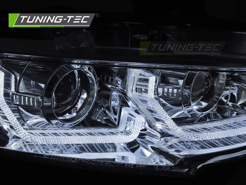 Faruri CHROME DRL SEQ pentru HONDA CIVIC X 16-21 - LPHO33