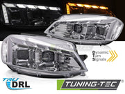 Faruri CHROME LED DRL SEQ W-W pentru VW GOLF 7 17-19 - LPVWW0