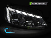 Faruri CHROME LED DRL SEQ W-W pentru VW GOLF 7 17-19 - LPVWW0