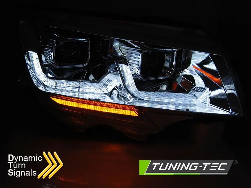 Faruri CROM LED SEQ DRL pentru VW T6.1 20- - LPVWU8
