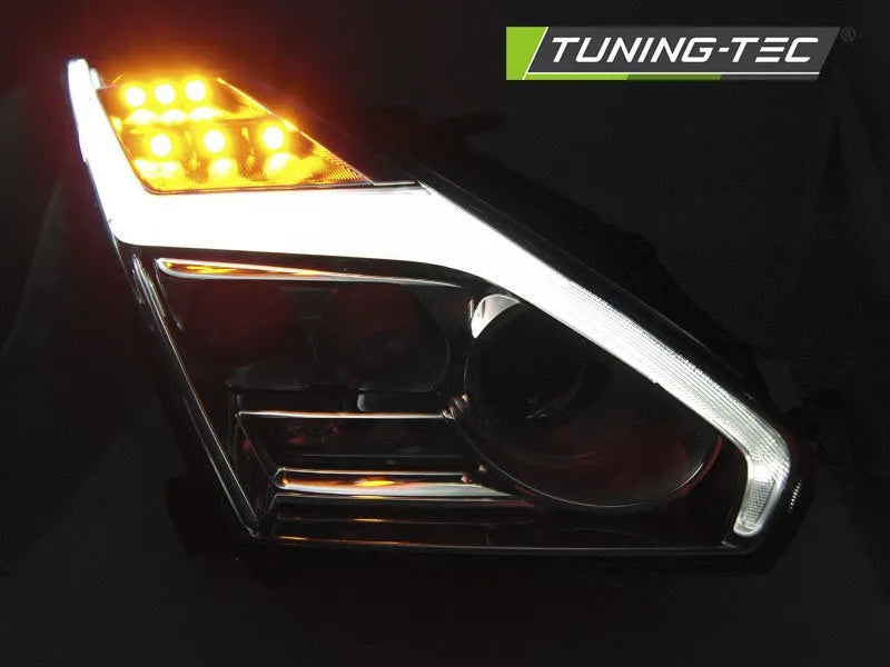 Faruri Chrome LED Tuning-Tec pentru NISSAN GT-R 08-11.13 - LPNI07