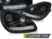 Faruri DAYLIGHT BLACK HID XENON pentru PORSCHE CAYENNE 02-06 - LPPO10
