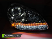 Faruri DAYLIGHT CHROME HID XENON pentru PORSCHE CAYENNE 02-06 - LPPO09